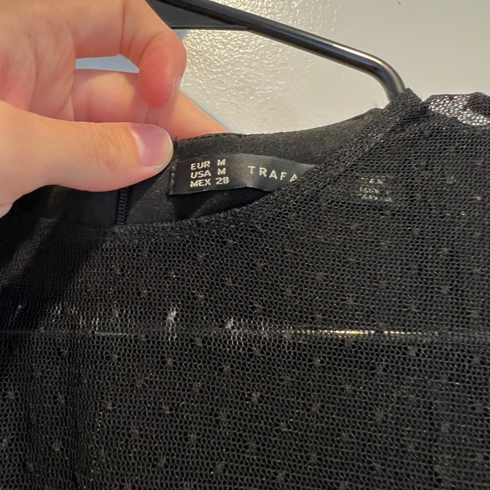 Zara black dress size m - Picture 4 of 4